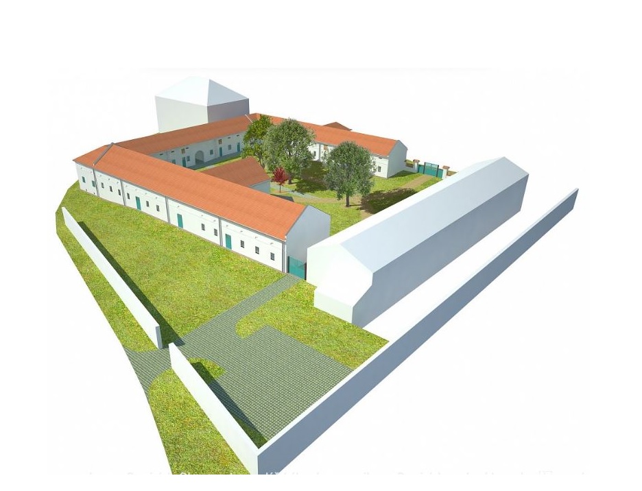 Obnova hospodářského dvora v Rymicích