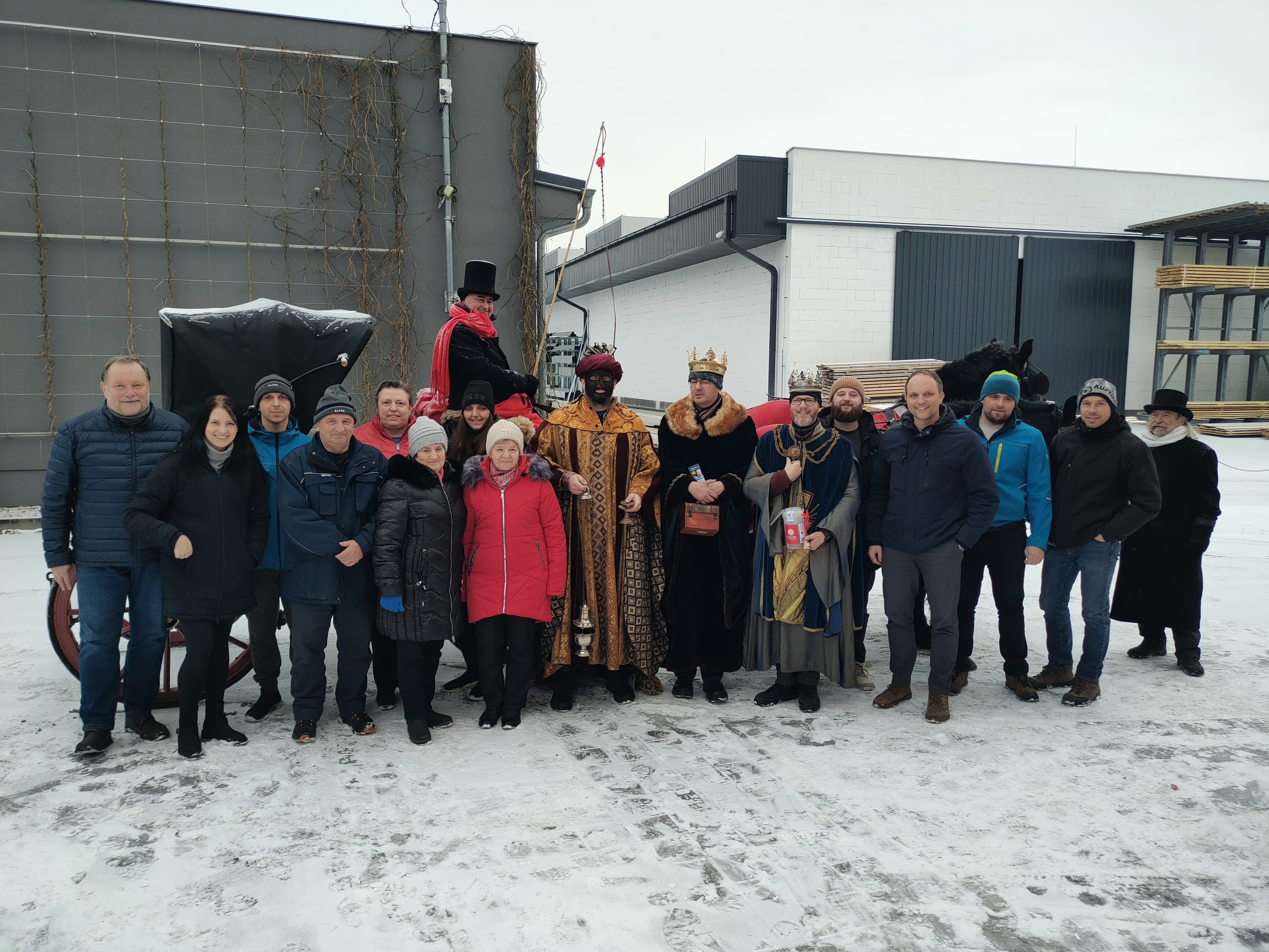 Příchod tří králů s novým rokem